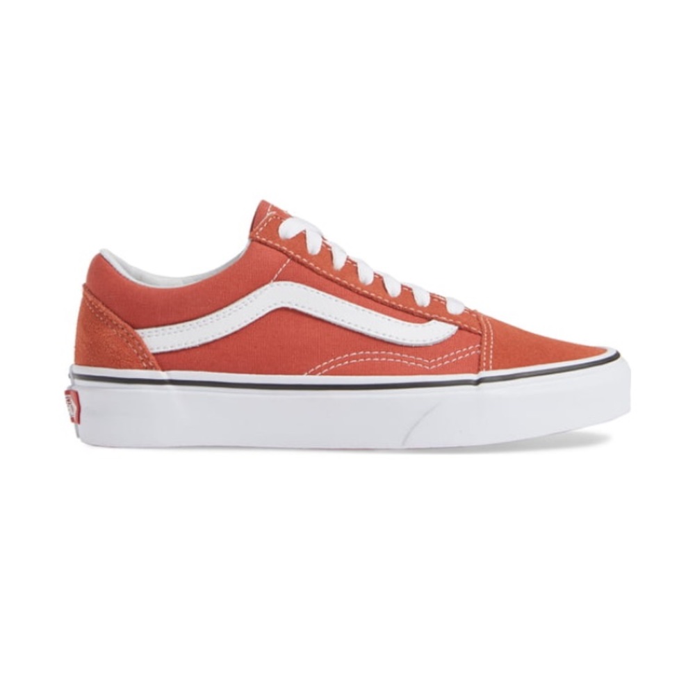 “Hot sauce” colored Vans